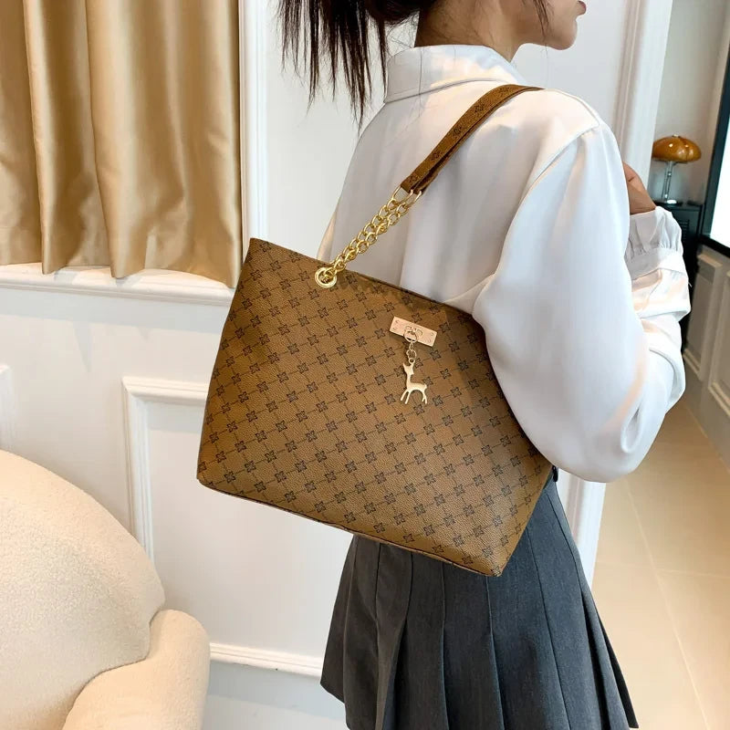 Soft Leather Tote Bag