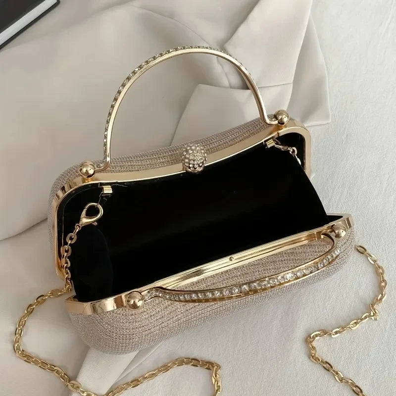 Gold Chain Evening Bag
