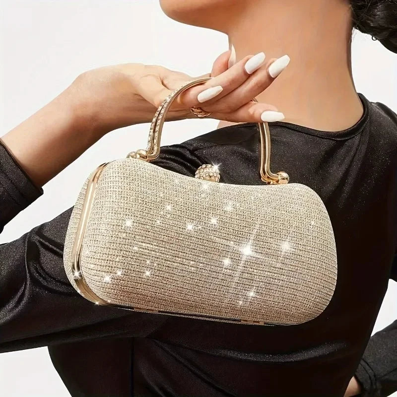 Gold Chain Evening Bag