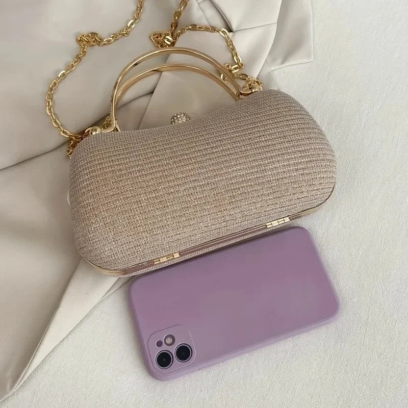 Gold Chain Evening Bag