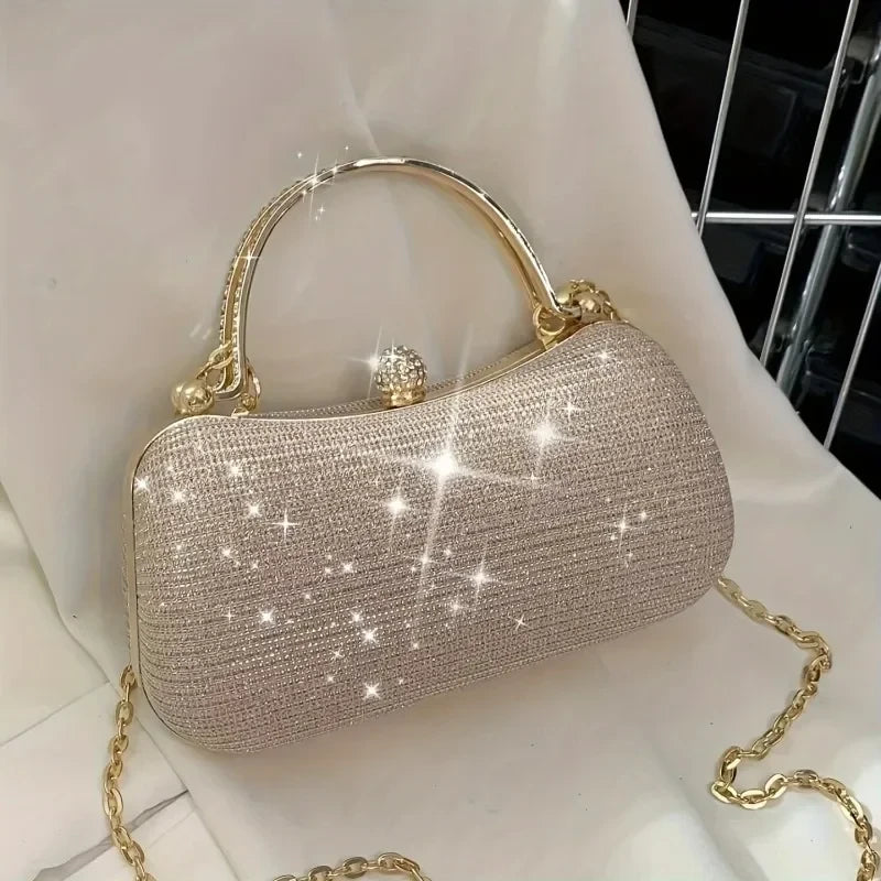 Gold Chain Evening Bag