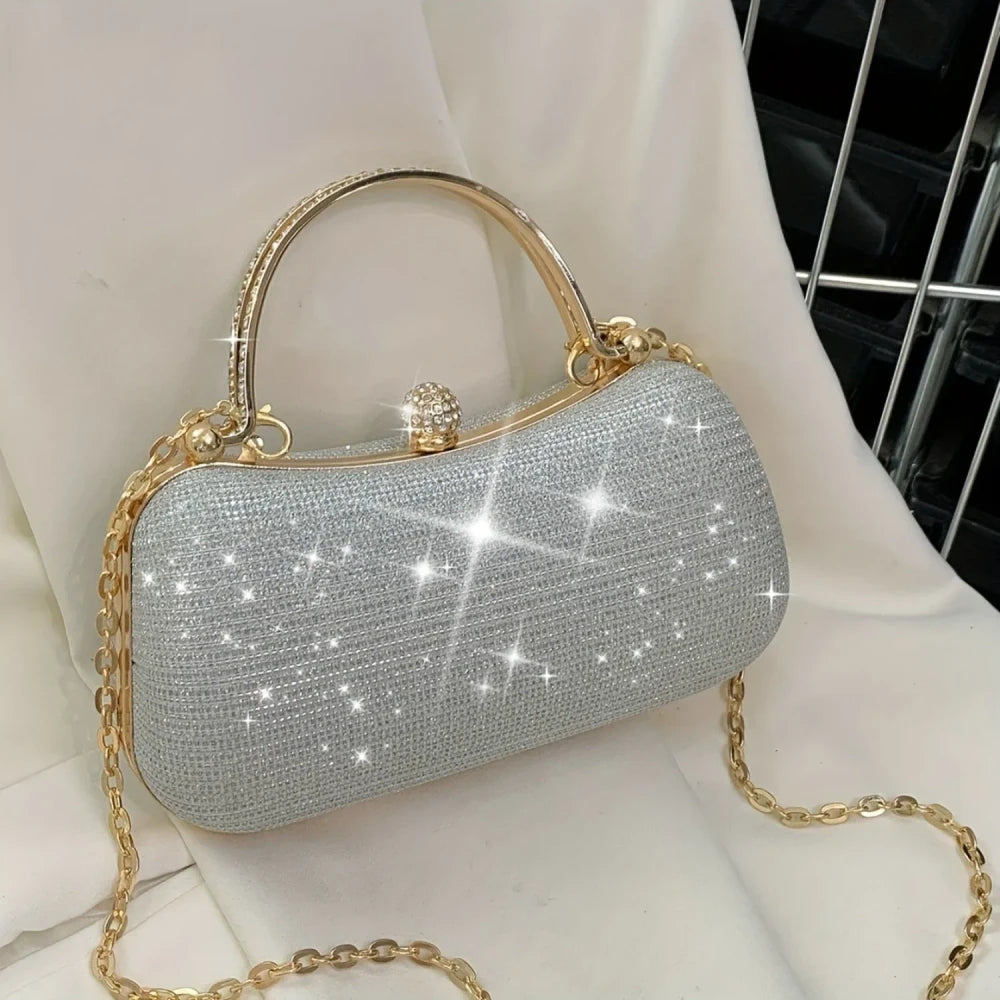 Gold Chain Evening Bag