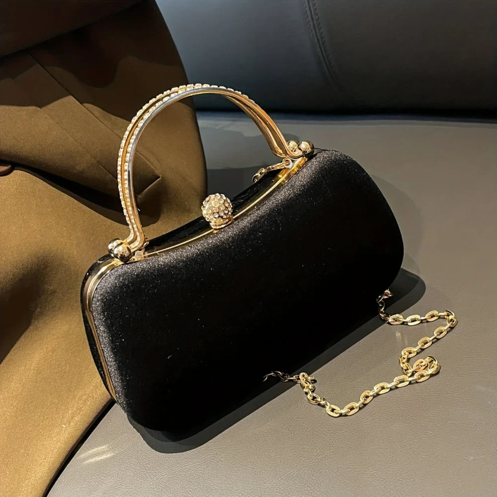 Gold Chain Evening Bag