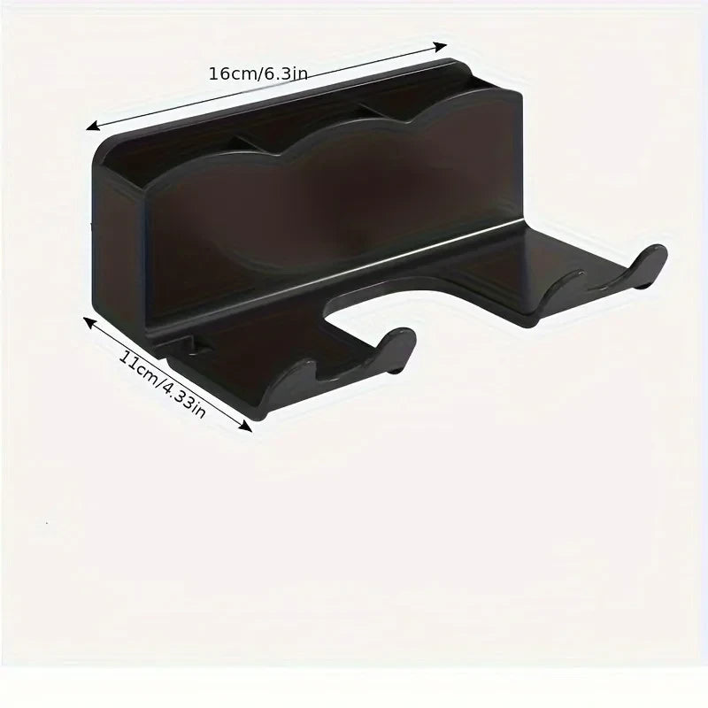 Wall Mounted Hair Dryer Rack