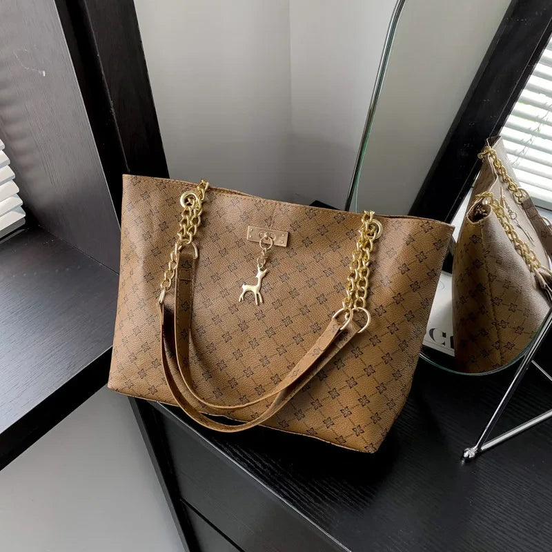 Soft Leather Tote Bag