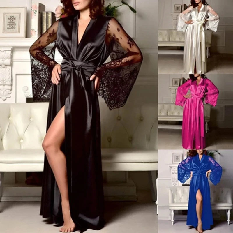 Silk Lace Nightgown