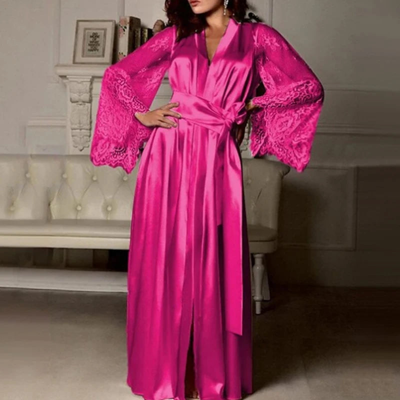 Silk Lace Nightgown