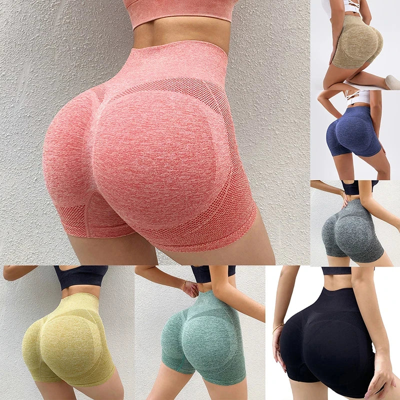 High Waist Fitness Shorts