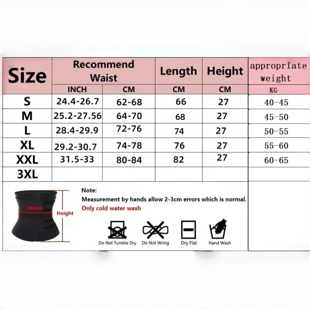 Waist Trainer Sweat Trimmer