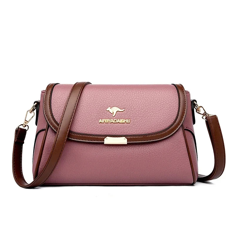 Leather Shoulder Bag Women