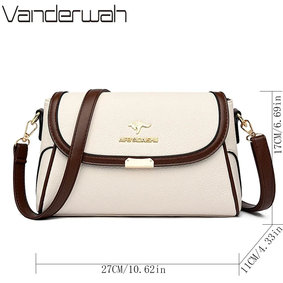 Leather Shoulder Bag Women