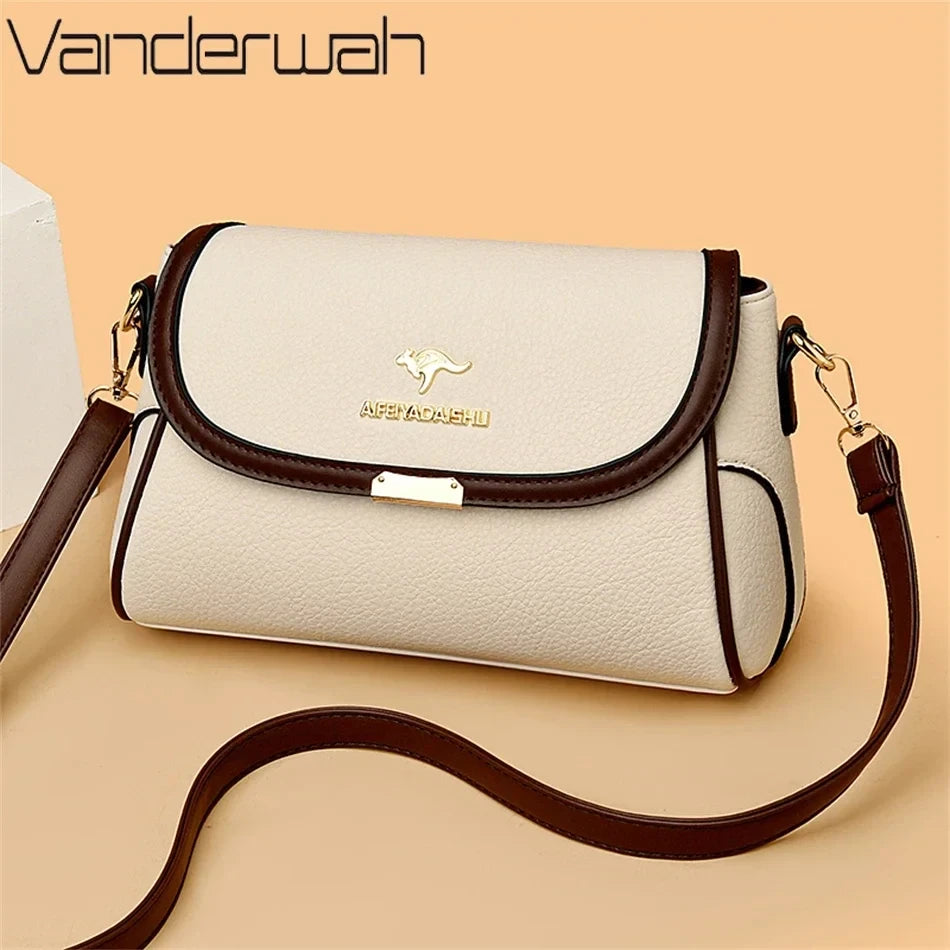 Leather Shoulder Bag Women