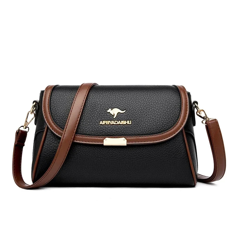 Leather Shoulder Bag Women