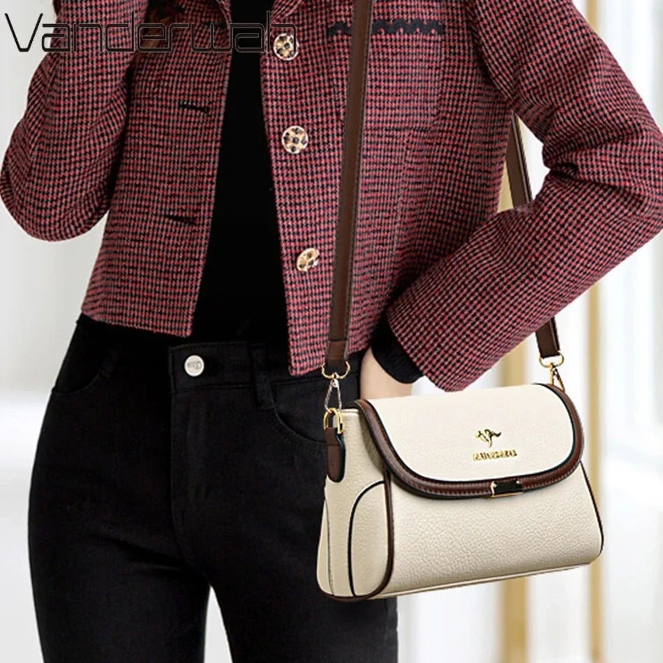 Leather Shoulder Bag Women