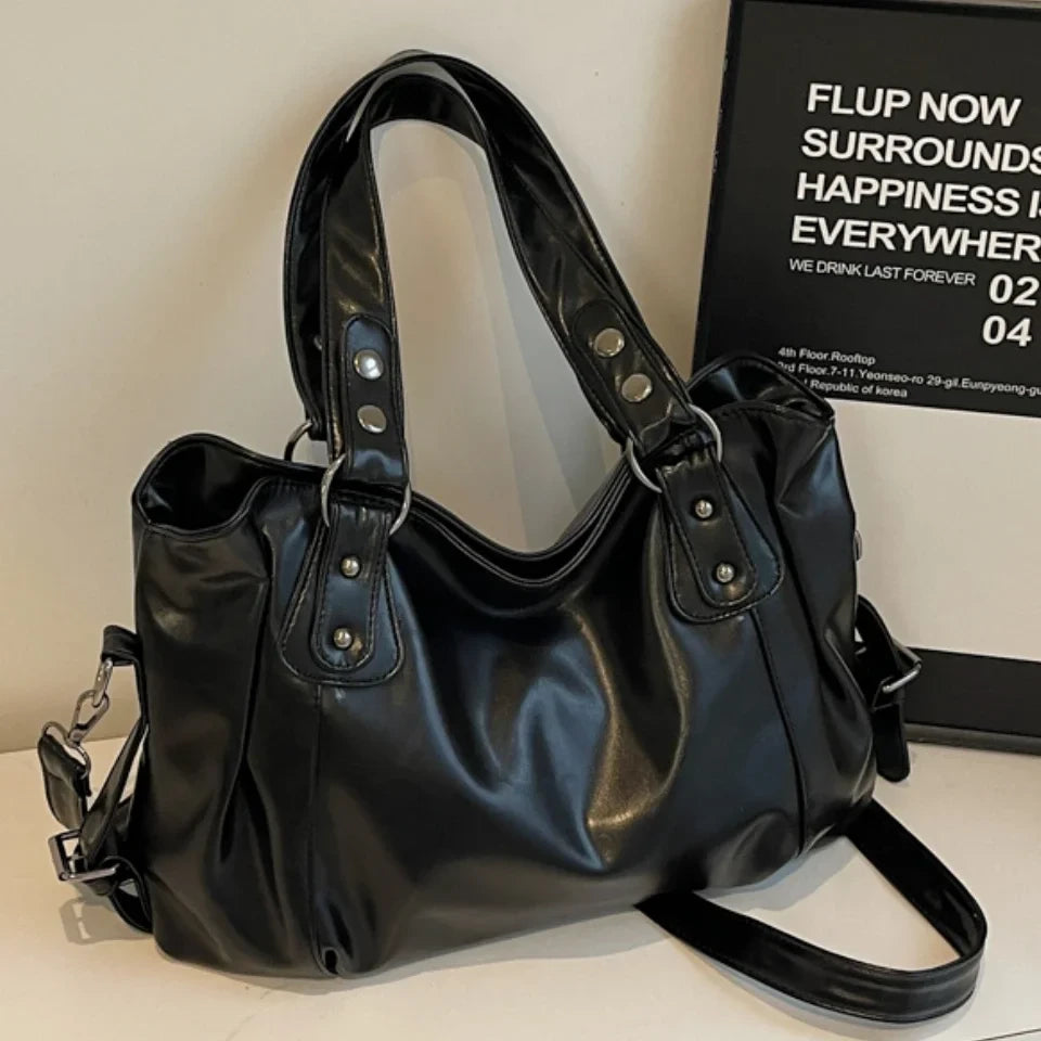 Soft PU Leather Shoulder Bag