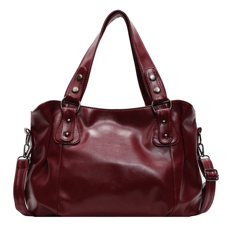 Soft PU Leather Shoulder Bag