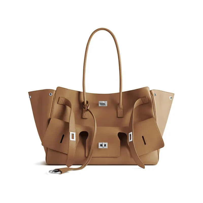 Large Leather Tote Bag