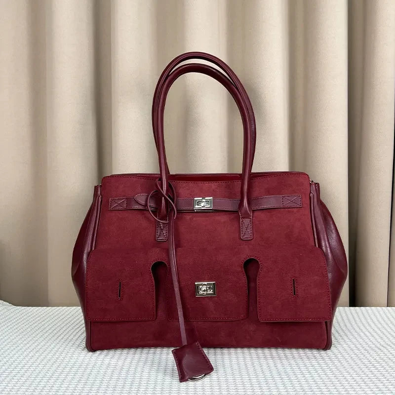 Large Leather Tote Bag