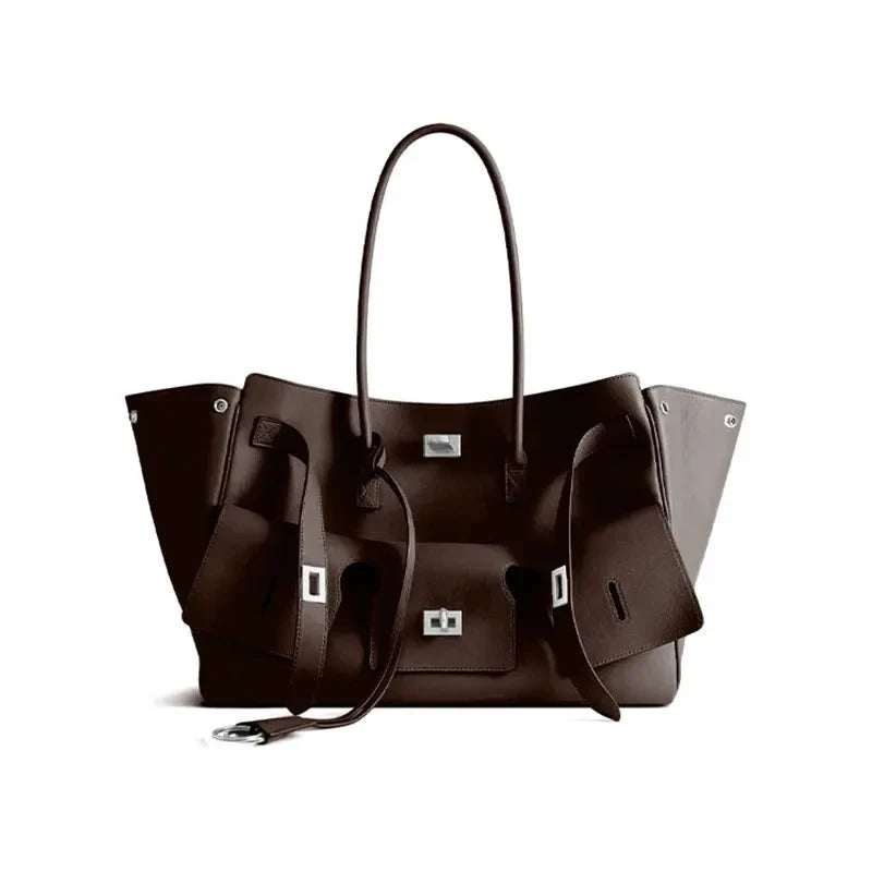 Large Leather Tote Bag