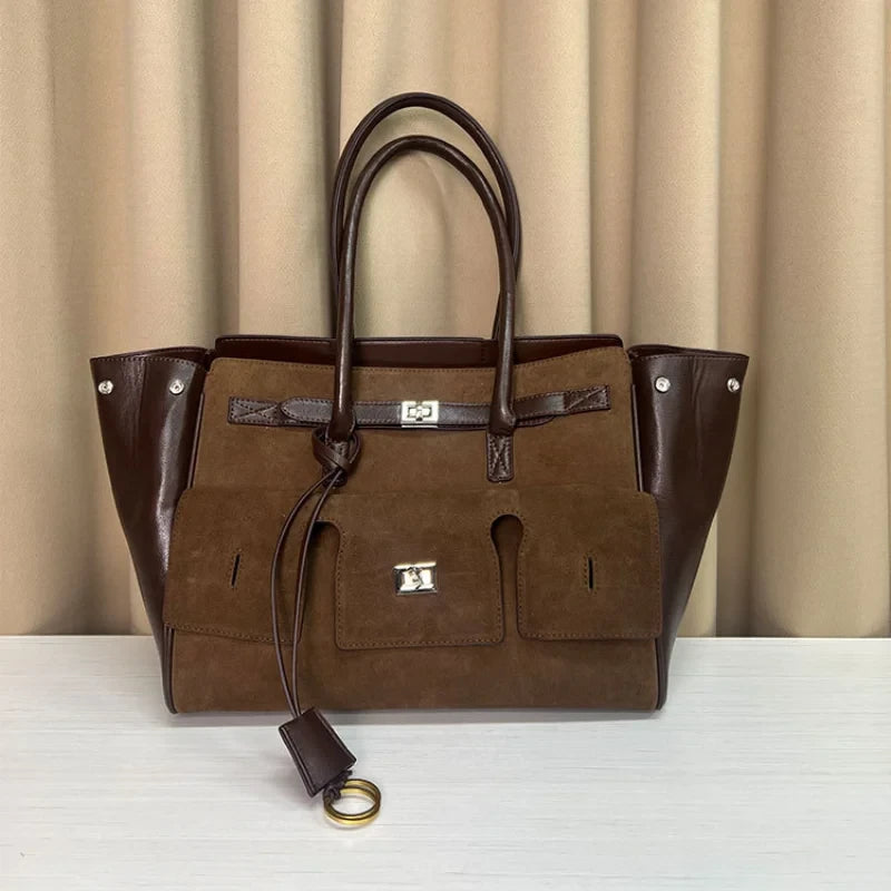 Large Leather Tote Bag