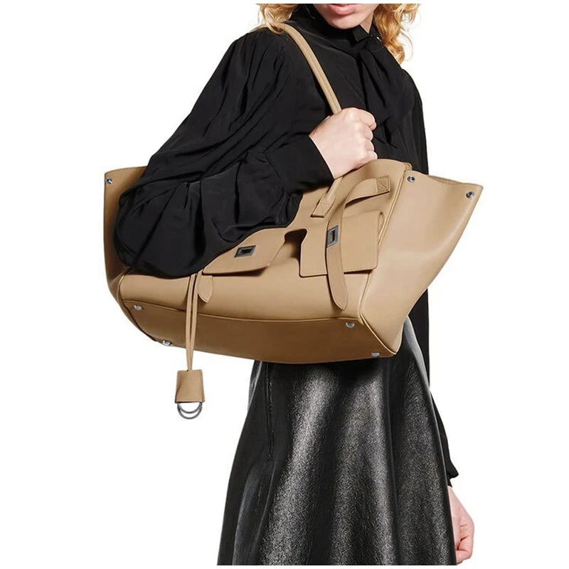 Large Leather Tote Bag