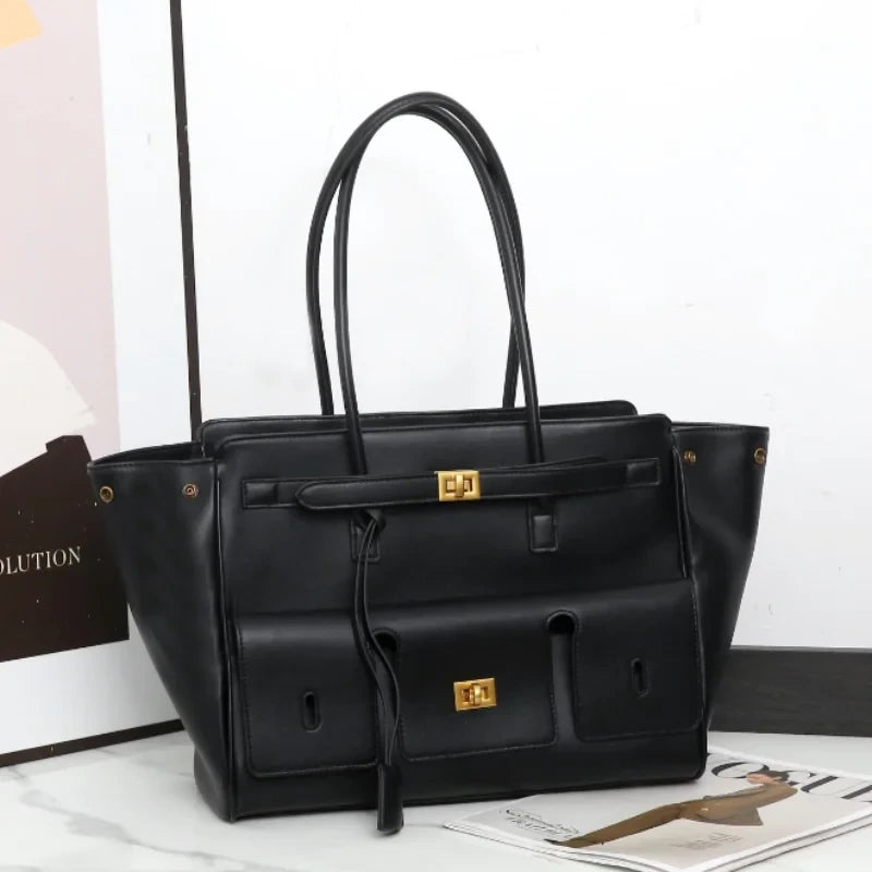 Large Leather Tote Bag