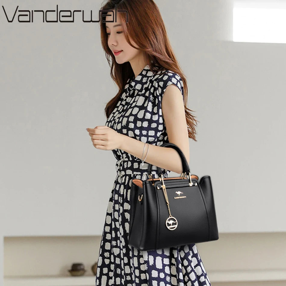 Women's Leather Shoulder Bag