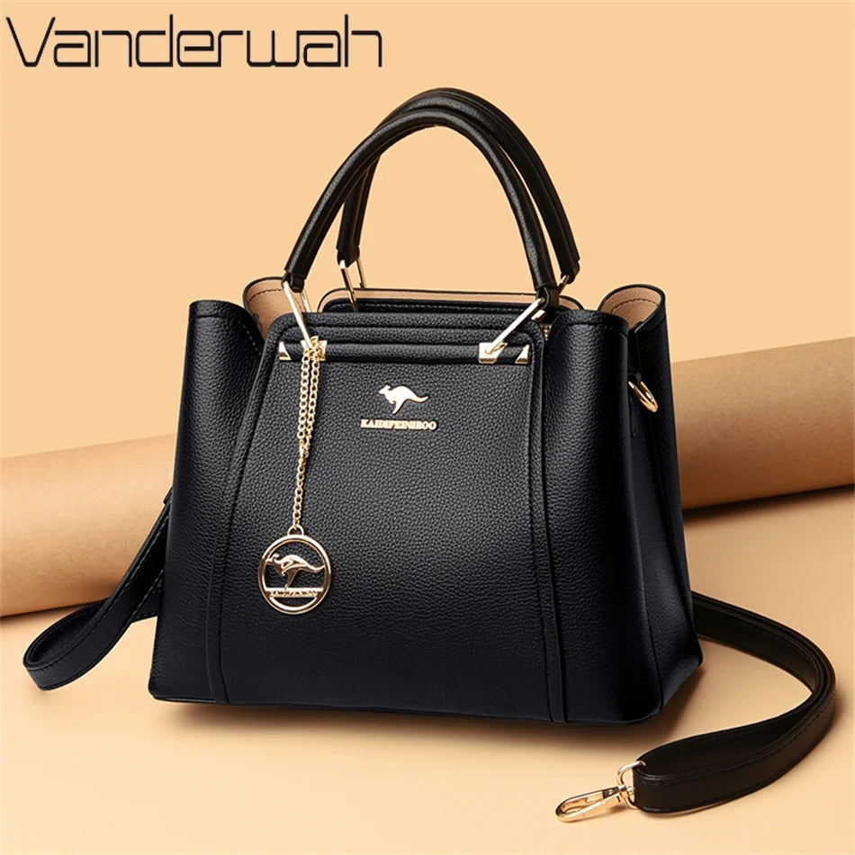 Women's Leather Shoulder Bag