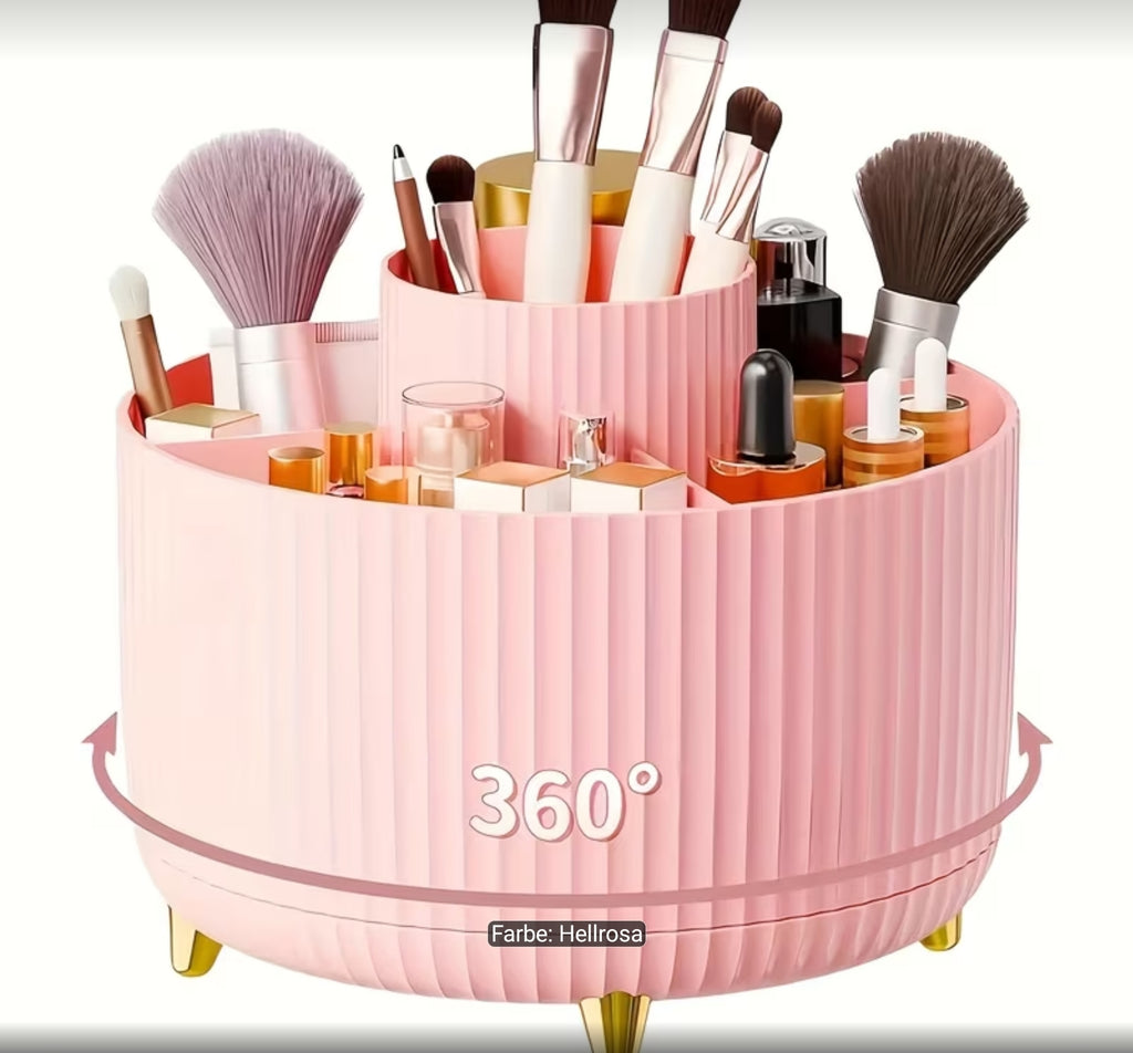 360° drehbarer Make-up-Organizer