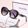 Damen Oversized Gradient Modebrille