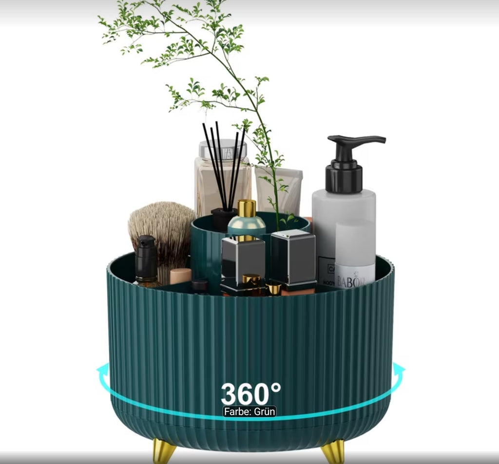 360° drehbarer Make-up-Organizer